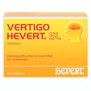 Vertigo Hevert SL Tabletten, 100 St.