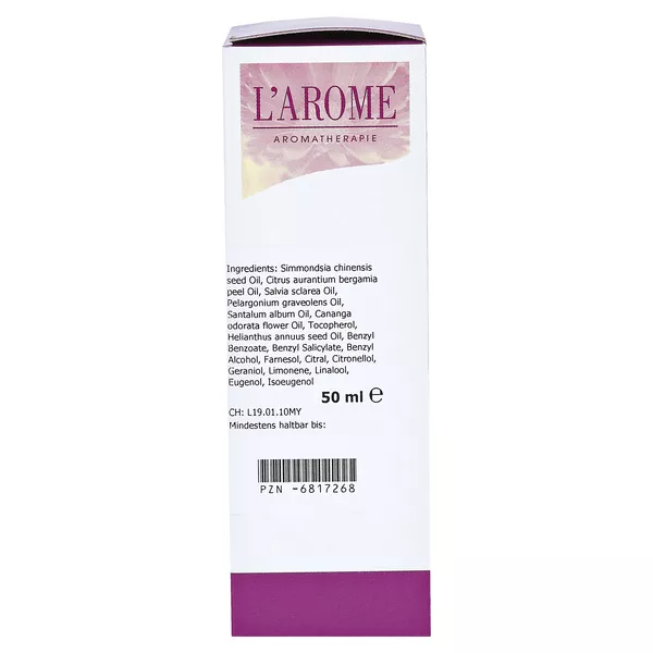 Larome Massageöl mit Ylang, 50 ml