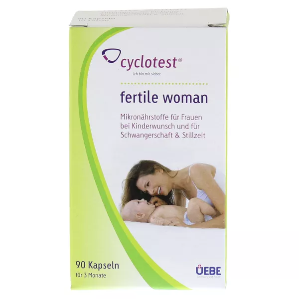 Cyclotest Fertile Woman Mikronährstoffe 90 St