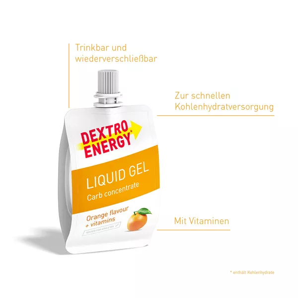 Dextro Energy* Sports Nutrition Liquid Gel Orange 60 ml