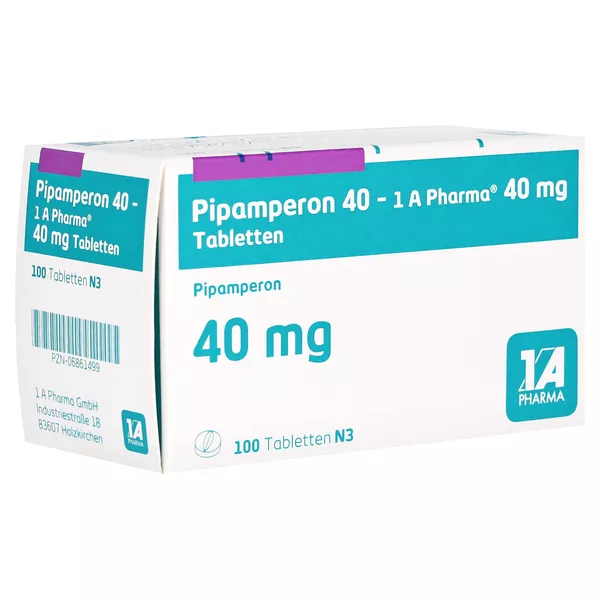Pipamperon-1a Pharma 40 mg Tabletten 100 St