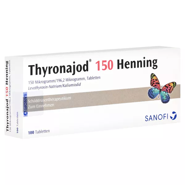 Thyronajod 150 Henning Tabletten 100 St