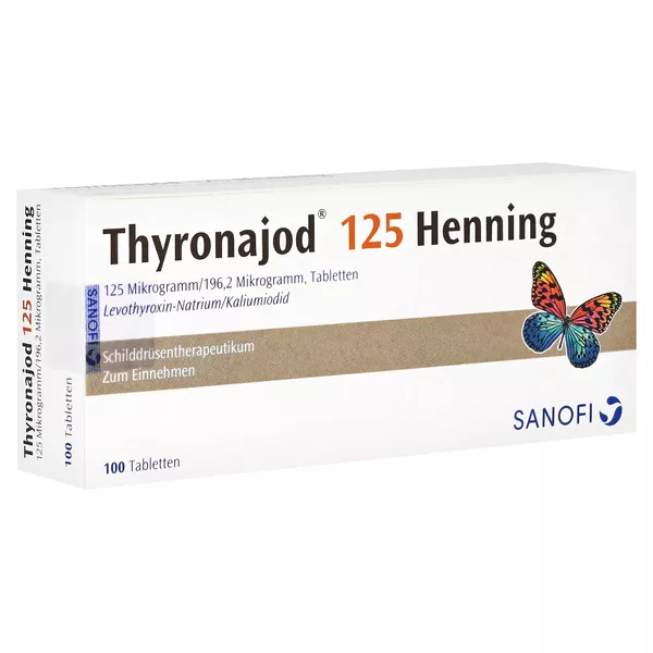 Thyronajod 125 Henning Tabletten 100 St