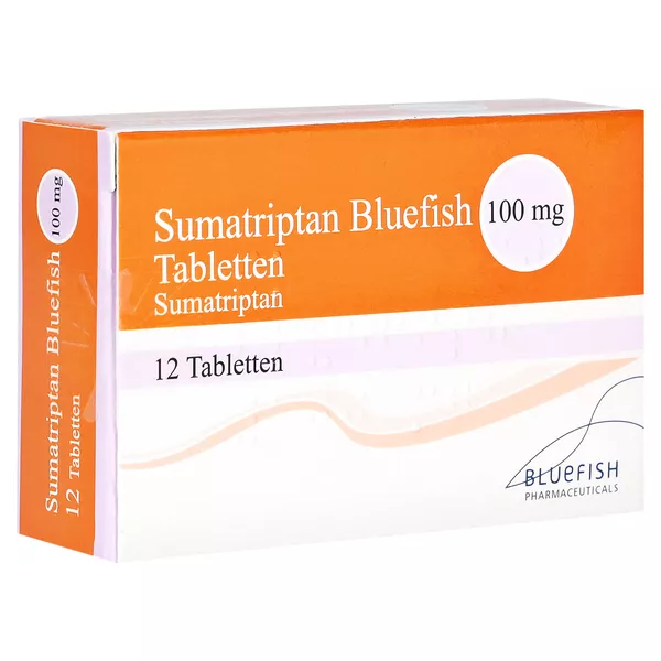Sumatriptan Bluefish 100 mg Tabletten 12 St