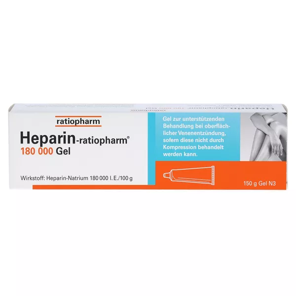 Heparin ratiopharm 180.000 150 g