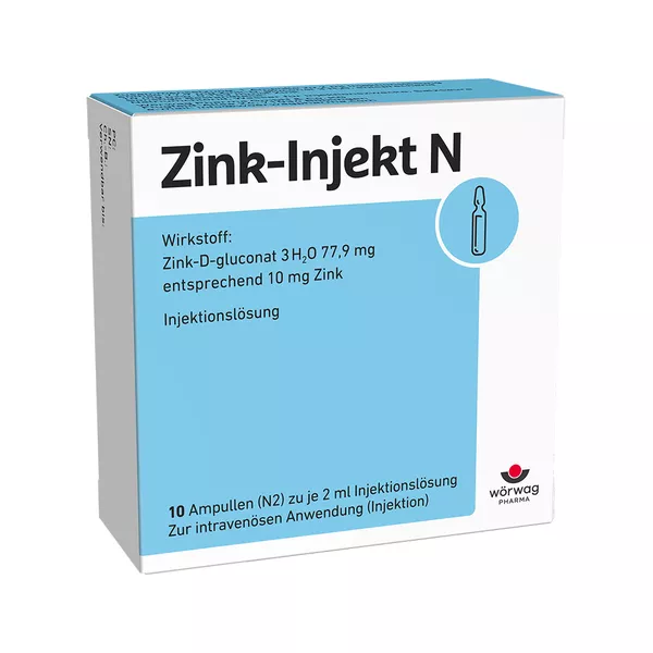 Zink-injekt N Injektionslösung 10X2 ml