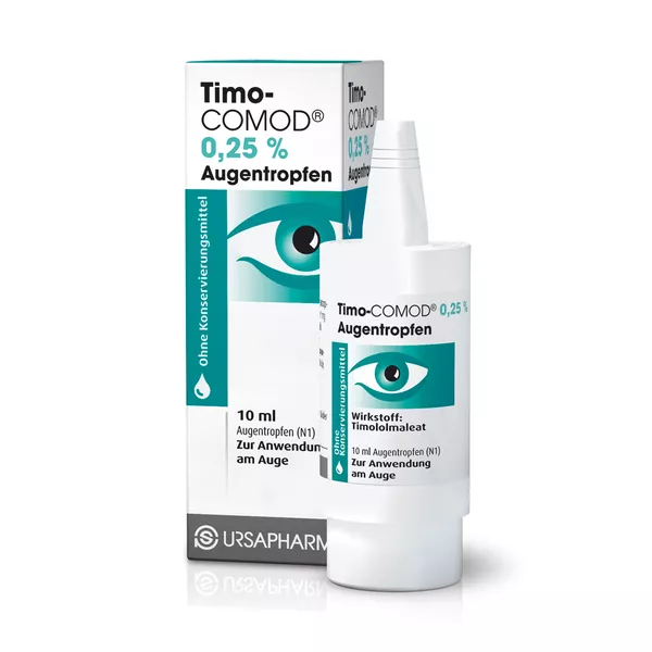 TIMO Comod 0,25% Augentropfen 10 ml