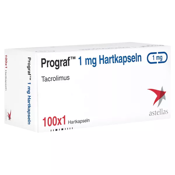 Prograf 1 mg Hartkapseln 100 St