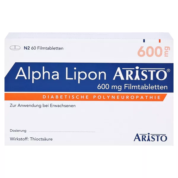 Alpha Lipon Aristo 600 mg Filmtabletten 60 St