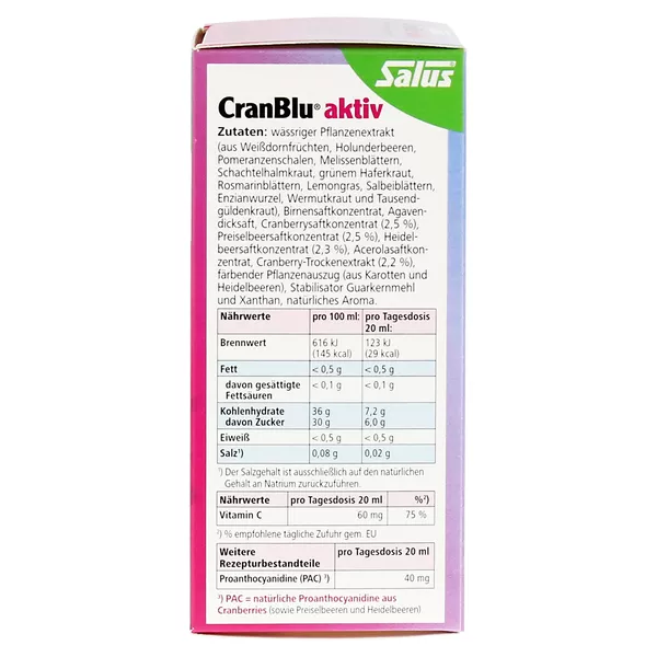 Cranblu Aktiv Tonikum 100 ml