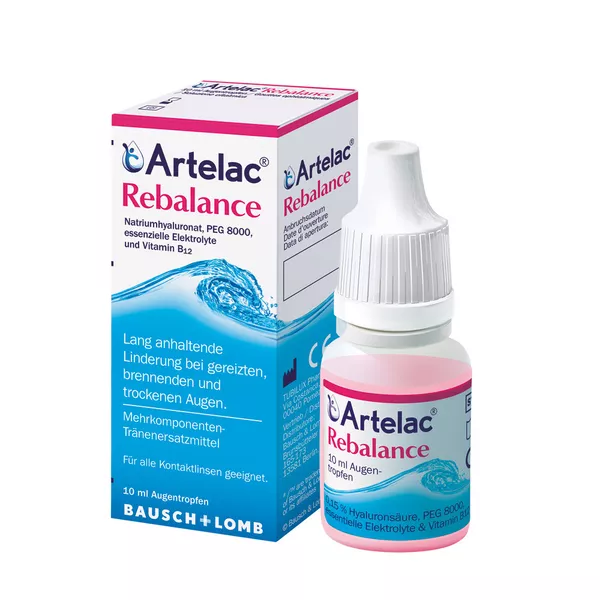Artelac Rebalance Augentropfen für gereizte trockene Augen