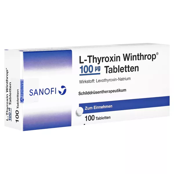 L-thyroxin Winthrop 100 µg Tabletten 100 St