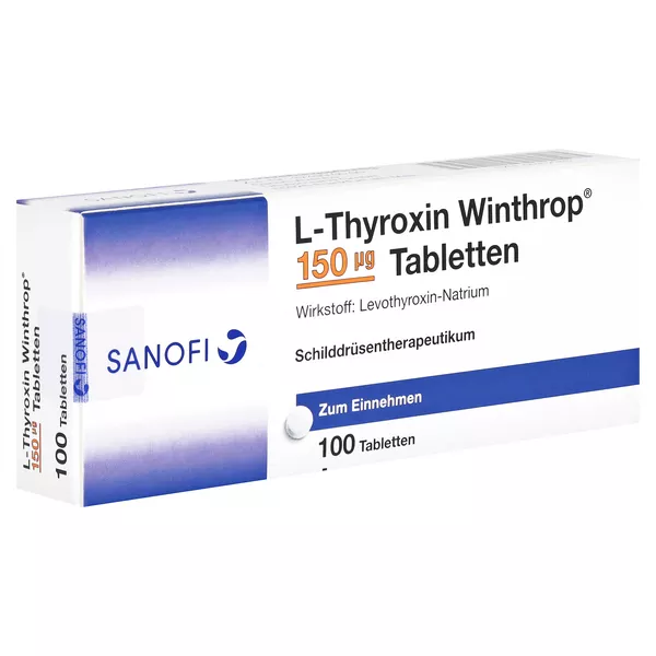 L-thyroxin Winthrop 150 µg Tabletten 100 St