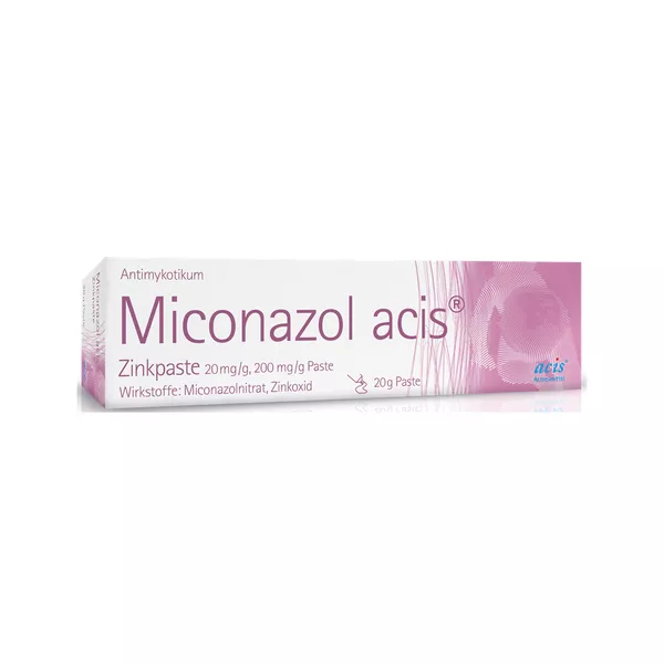 Miconazol acis Zinkpaste 20 g