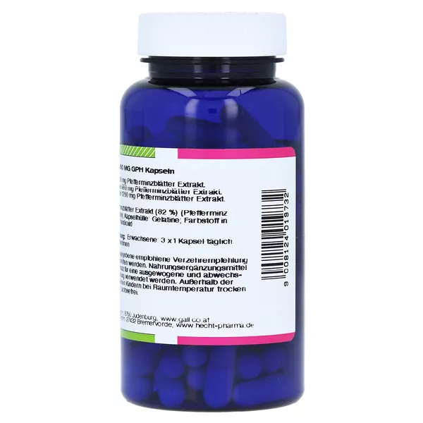 Pfefferminz 450 mg GPH Kapseln 90 St