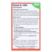 Vitamin D3 1000 vegan Vital-Kapseln Salu 60 St