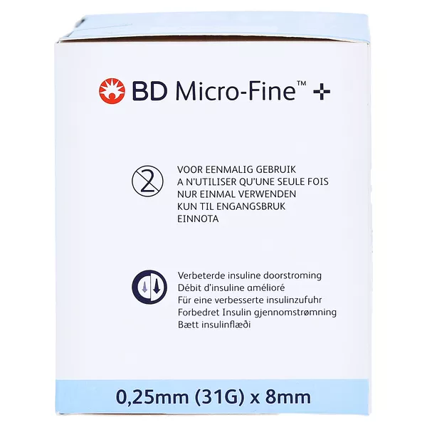 BD Micro-fine+ 8 Pen-Nadeln 0,25x8 mm 100 St