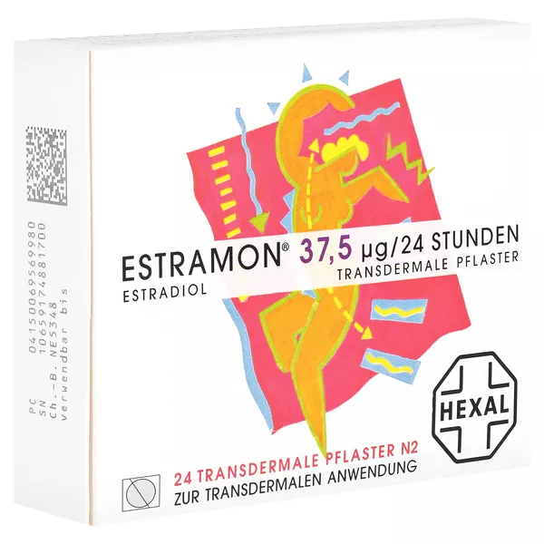 ESTRAMON 37,5 µg/24 Stunden transdermale Pflaster 24 St
