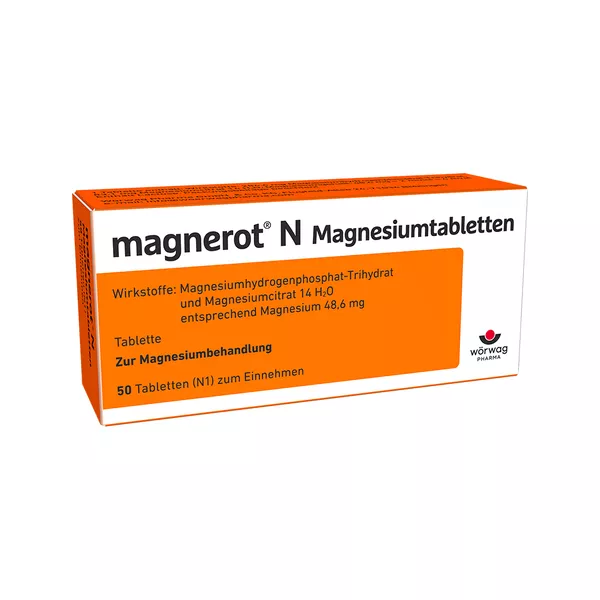 magnerot N Magnesiumtabletten 50 St