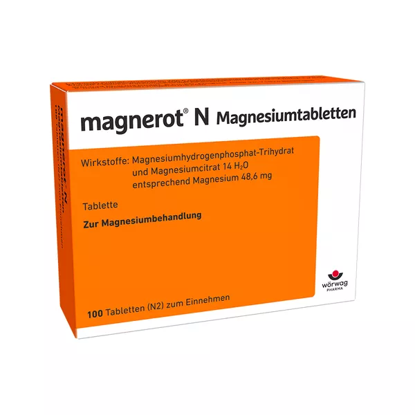 magnerot N Magnesiumtabletten 100 St