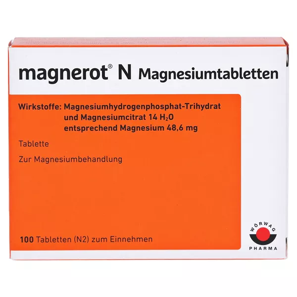magnerot N Magnesiumtabletten 100 St