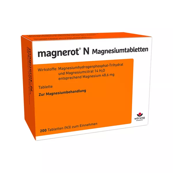 magnerot N Magnesiumtabletten 200 St