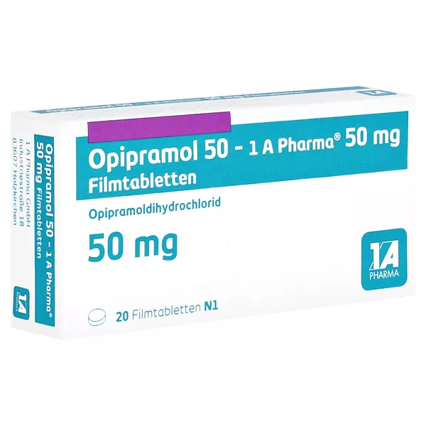 Opipramol-1a Pharma 50 mg Filmtabletten, 20 St.