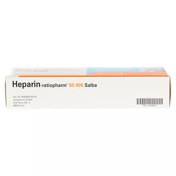 Heparin ratiopharm 60.000 100 g