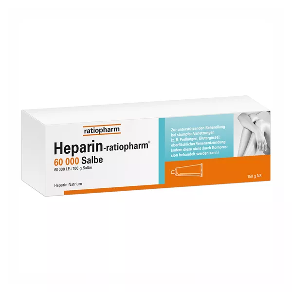 Heparin ratiopharm 60.000 150 g