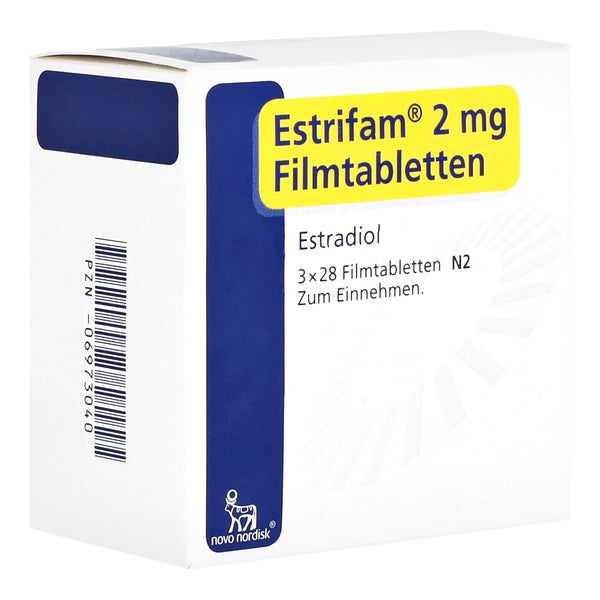 Estrifam 2 mg Filmtabletten 3X28 St
