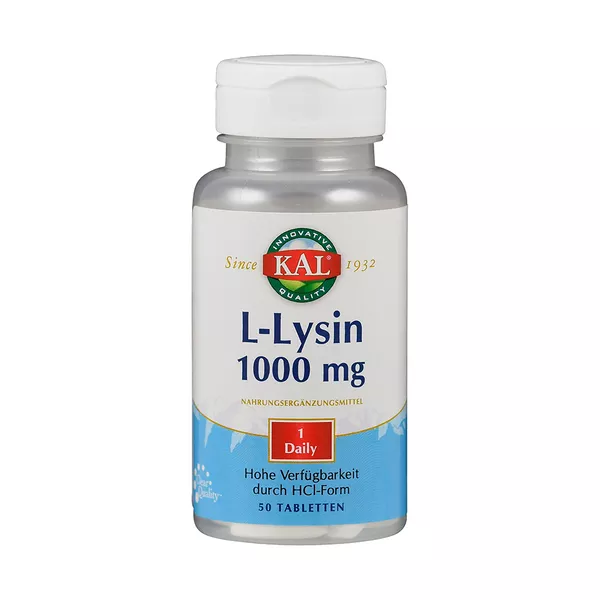 L-Lysin 1000mg 50 St