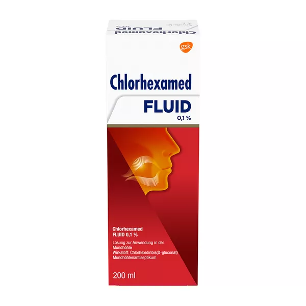 Chlorhexamed Fluid 0,1 %, 200 ml