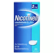 Nicotinell Lutschtabletten 2 mg Mint 36 St