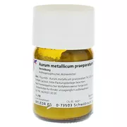 Aurum Metallicum Praeparatum D 20 Tritur 50 g