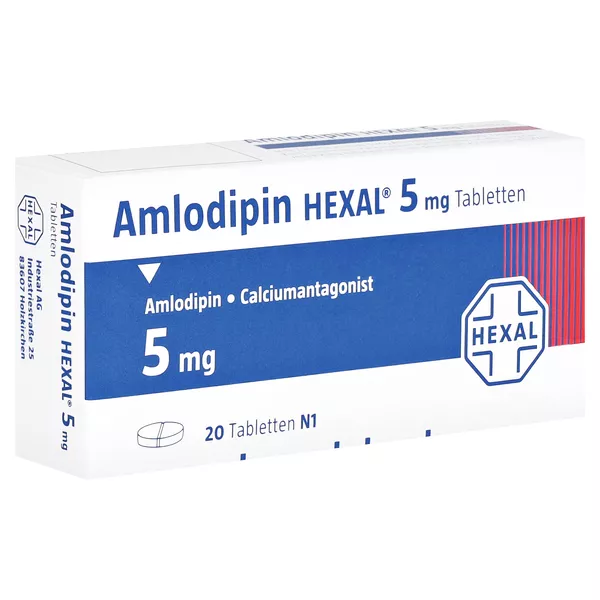 Amlodipin Hexal 5 mg Tabletten 20 St