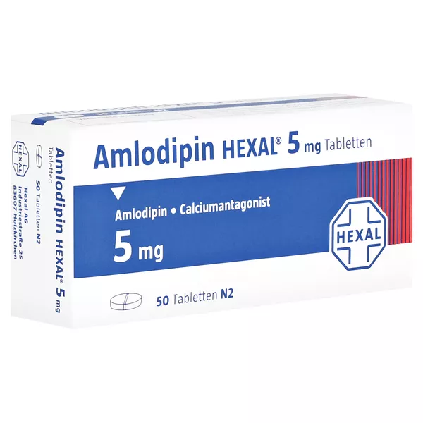 Amlodipin Hexal 5 mg Tabletten 50 St