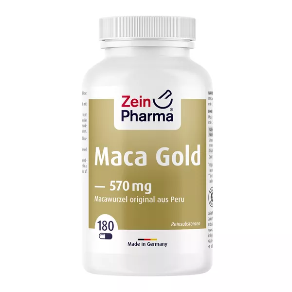 Maca Kapseln GOLD mit reinem Maca Extrakt 180 St