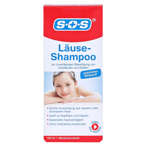 SOS Läuse-shampoo 100 ml
