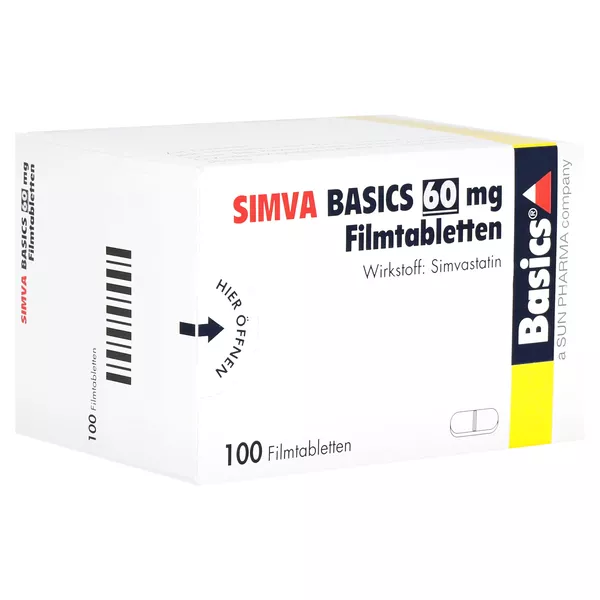 Simva Basics 60 mg Filmtabletten 100 St