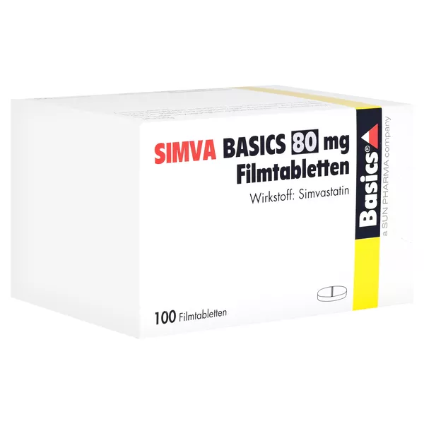 Simva Basics 80 mg Filmtabletten 100 St