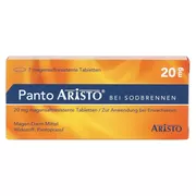 Panto Aristo bei Sodbrennen 20 mg magens 7 St
