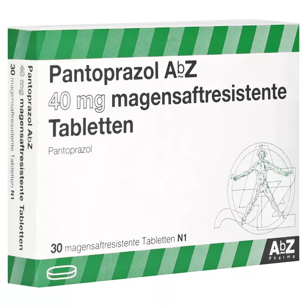 PANTOPRAZOL AbZ 40 mg magensaftres.Tabletten 30 St