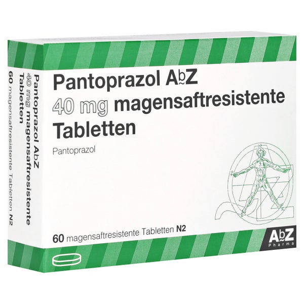 PANTOPRAZOL AbZ 40 mg magensaftres.Tabletten 60 St