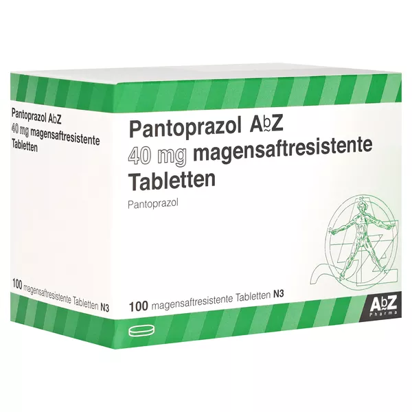PANTOPRAZOL AbZ 40 mg magensaftres.Tabletten 100 St
