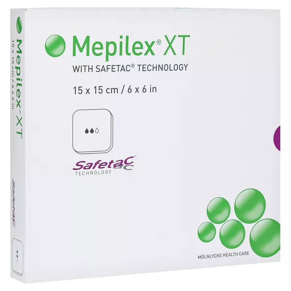 Mepilex XT 15x15 cm Schaumverband 5 St