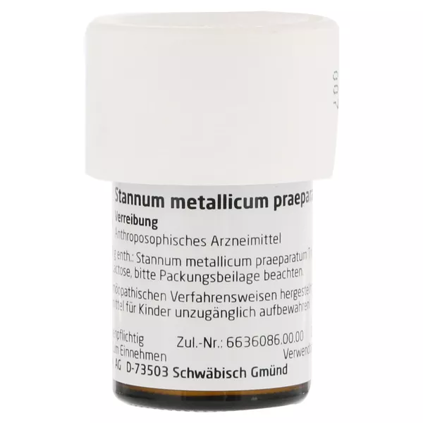 Stannum Metallicum Praeparatum D 12 Trit 20 g