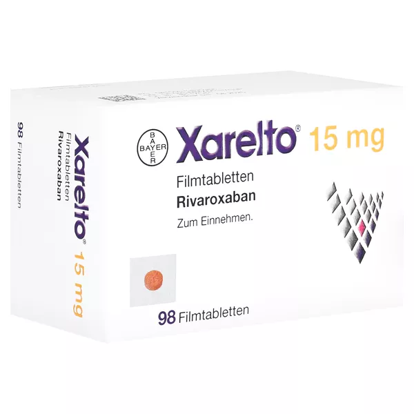 Xarelto 15 mg Filmtabletten 98 St