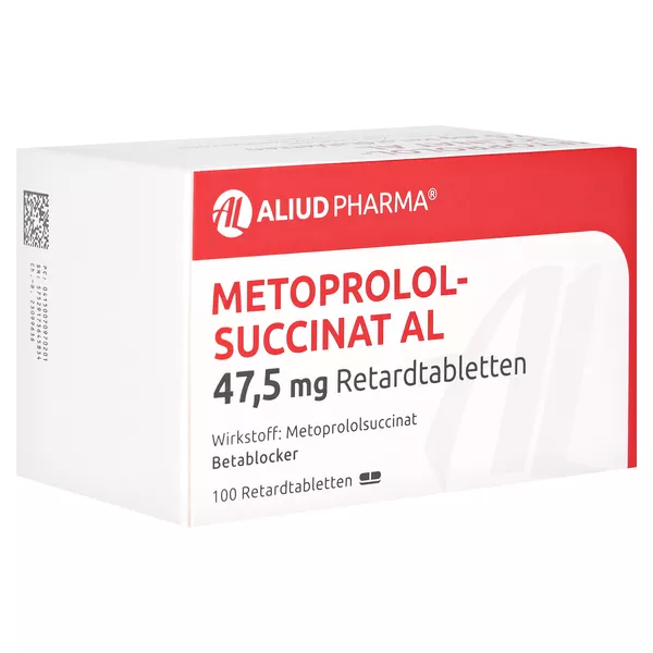 METOPROLOLSUCCINAT AL 47,5 mg Retardtabletten 100 St