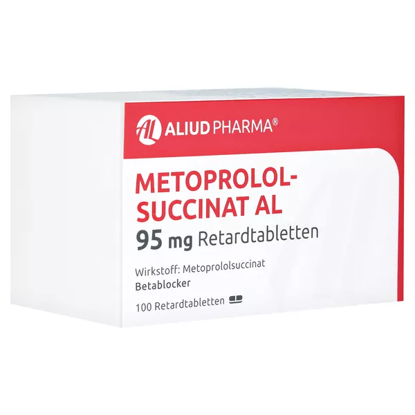 METOPROLOLSUCCINAT AL 95 mg Retardtabletten 100 St