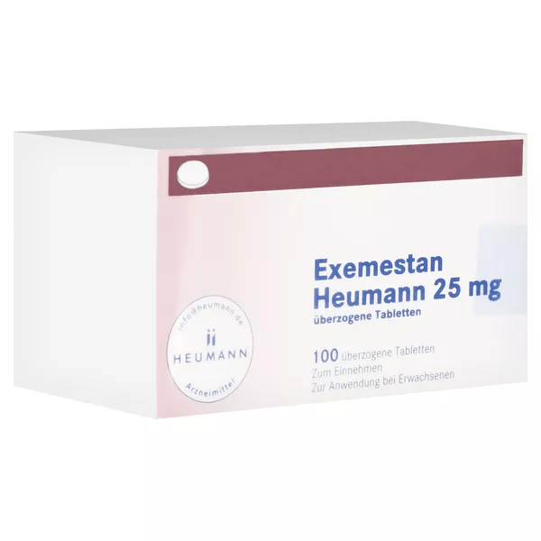 EXEMESTAN Heumann 25 mg überzogene Tabletten 100 St